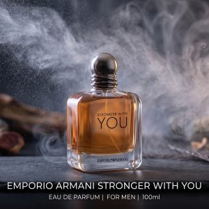 🔥 Emporio Armani Stronger With You — ব্যক্তিত্বে আনুন প্রিমিয়াম আভিজাত্য! 🔥 একটি পারফিউম শুধু সুগন্ধ নয়, এটি আপনার ব্যক্তিত্ব ও আভিজাত্যের প্রকাশ। মিষ্টি ভ্যানিলা, ক্যান্ডিড চেস্টনাট এবং প্রিমিয়াম স্পাইসের নিখুঁত ব্লেন্ডে তৈরি Stronger With You আপনাকে দেবে দীর্ঘস্থায়ী ও নজরকাড়া ঘ্রাণের অভিজ্ঞতা।